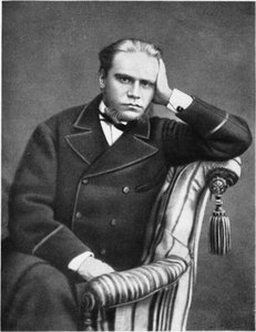 صورة للمحامي والمؤلف أناتولي فيودوروفيتش كوني 1844-1927 ، 1870 بواسطة غير معروف