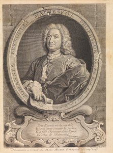 صورة لعالم الرياضيات يوهان برنولي 1667-1748 ، 1742. بواسطة غير معروف