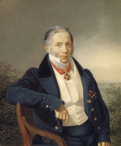 صورة الرسام ألكسندر ساويرويد 1782-1844 ، الربع الأول من القرن التاسع عشر. بواسطة غير معروف