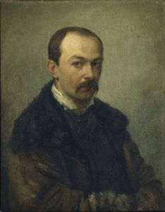 صورة للرسام بافيل أندرييفيتش فيدوتوف 1815-1852 ، قبل 1852 بواسطة غير معروف