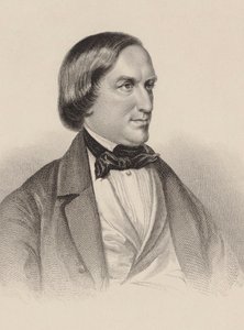 صورة عازف البيانو والملحن كارل أوغست كريبس 1804-1880. بواسطة غير معروف