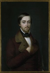 صورة للشاعر جوزيف ميري 1798-1866 ، ج. 1830-1840. بواسطة غير معروف