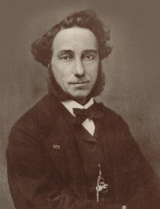 صورة لعازف الكمان والملحن كاميلو سيفوري 1815-1894 ، حوالي 1865. بواسطة غير معروف