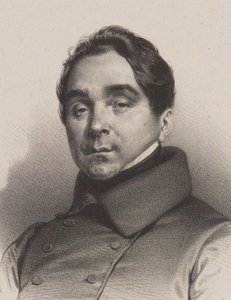 صورة لعازف الكمان والملحن فيليب موسارد 1792-1859. بواسطة غير معروف