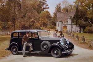 إعلان ملصق سيارات رولز رويس ، 1939 بواسطة غير معروف