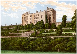 قلعة Powis ، Powys ، ويلز ، موطن إيرل بوويز ، c1880 بواسطة غير معروف