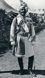 براتاب سينغ 1845-1922 ، ضابط في الجيش الهندي البريطاني والمهراجا ، 1914 بواسطة غير معروف