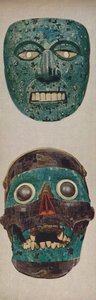 الثقافات البدائية في أقنعة الطقوس والمهرجانات - Quetzalcoatl و Tezcatlipocaa ، c1935 بواسطة غير معروف