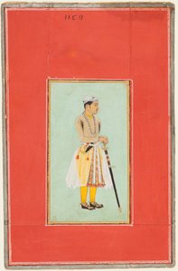 الأمير سوراج سينغ راثور من بيكانر ، 1611–13. بواسطة غير معروف