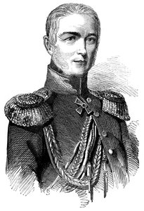 الأمير Woronzow ، الجنرال الروسي للقوات في آسيا ، 1853 بواسطة غير معروف
