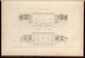 طباعة ، مجموعة من العمارة المدنية ... ، 1806-12 بواسطة غير معروف