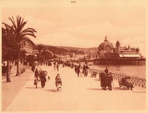 Promenade des Anglais و Jetty Palace ، نيس ، 1930. بواسطة غير معروف