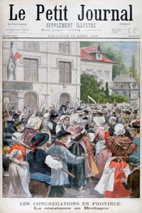 احتجاج في بريتاني ، 1902 بواسطة غير معروف