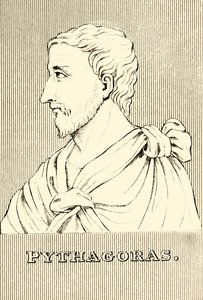 فيثاغورس ، c570-c495 قبل الميلاد ، 1830. بواسطة غير معروف