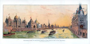 Quai dOrsay ، معرض باريس العالمي ، 1889 ، 1900 بواسطة غير معروف