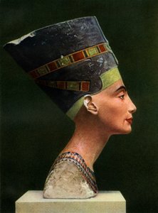 الملكة نفرتيتي 1410 قبل الميلاد - 1330 قبل الميلاد ، ج 1370 قبل الميلاد 1936 بواسطة غير معروف