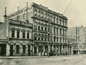 شارع الملكة ، ملبورن ، 1901. بواسطة غير معروف