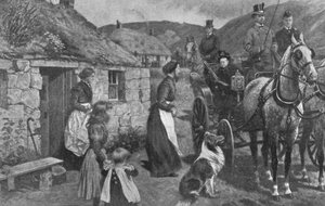الملكة فيكتوريا ومستأجرها في المرتفعات ، c1870s ، 1901. بواسطة غير معروف