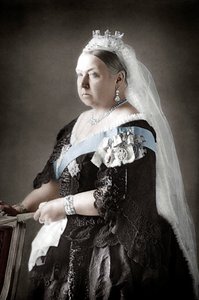 الملكة فيكتوريا من المملكة المتحدة ، c1890 بواسطة غير معروف