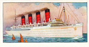 RMS موريتانيا ، 1937 بواسطة غير معروف