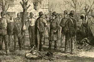 راديتسكي بعد النصر في نوفارا 1849 ، 1890. بواسطة غير معروف