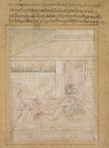 رادها ومصالحة كريشناس ، ج. 1790-1800. بواسطة غير معروف