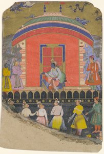 راما يستقبل سوجريفا وجامبافات ، ملوك القرد والدب ، فوليو من ... ، كاليفورنيا. 1605. بواسطة غير معروف
