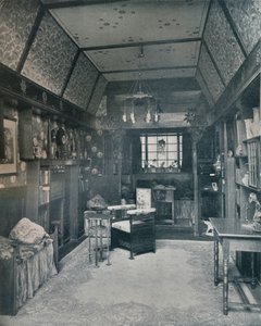 غرفة القراءة من تصميم H Novack وتنفيذها من قبل JW Muller ، c1899 بواسطة غير معروف