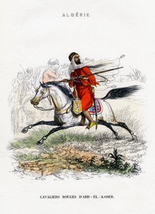 Red horsemen of Abd-el-Kader, Algeria بواسطة غير معروف