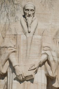 Reformation Monument in GenevaJohn Calvin, Geneve, Switzerland بواسطة غير معروف