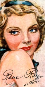 رينيه راي 1911-1993 ، الممثلة البريطانية ، القرن 20 ، بواسطة غير معروف