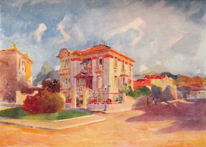 منزل معالي الدكتور بيدرو دي توليدو ، وزير الزراعة السابق ، أفينيدا بيرا مار ، 1914 بواسطة غير معروف