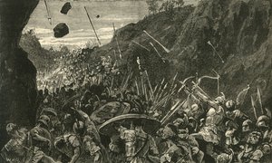 تراجع الأثينيين من سيراكيوز ، 1890. بواسطة غير معروف