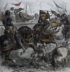 ريتشارد الثالث في بوسورث ، 22 أغسطس 1485 ، c1880 بواسطة غير معروف
