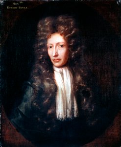 روبرت بويل ، الكيميائي والفيزيائي الأيرلندي المولد ، c1689-1690 بواسطة غير معروف