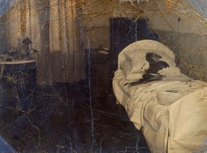 غرفة في مستشفى مارينسكايا حيث قتل فيودور كوكوشكين ، بتروغراد ، روسيا ، 1918 بواسطة غير معروف