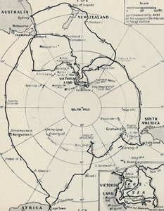 رحلة روس أنتاركتيكا في إريبوس وتيرور ، 12 نوفمبر 1840 ، 1937 بواسطة غير معروف