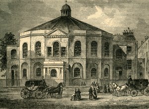 كنيسة رولاند هيلز في عام 1814 ، c1878. بواسطة غير معروف