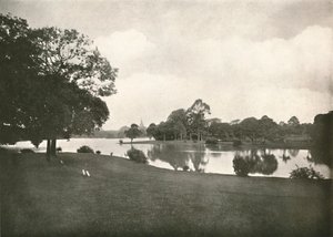 البحيرات الملكية ، رانجون ، 1900. بواسطة غير معروف