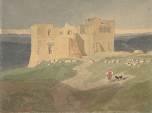 القلعة المدمرة ، 1802-42. بواسطة غير معروف