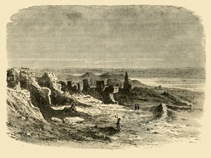 أطلال سايس ، 1890. بواسطة غير معروف
