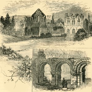 أطلال Wenlock Priory ، 1898. بواسطة غير معروف