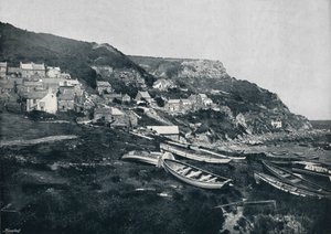 Runswick - القرية على المنحدرات ، 1895 بواسطة غير معروف