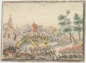 استولى الجيش الروسي على قلعة إسماعيل عام 1790 ، 1829 بواسطة غير معروف