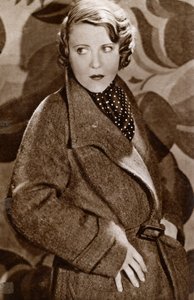 روث تشاترتون ، الممثلة الأمريكية ، 1933 بواسطة غير معروف