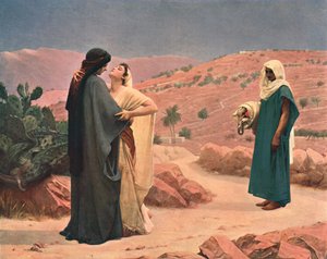 روث ونعومي ، 1886 ، c1902. بواسطة غير معروف