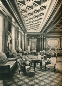 S.S Ile de France، Grand Salon، c1927 بواسطة غير معروف