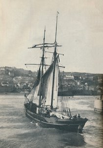 الإبحار إلى ميناء نيلين ، إيزابيلا ، سكونير من نوعين من نوع لانكشاير ، 1937 بواسطة غير معروف