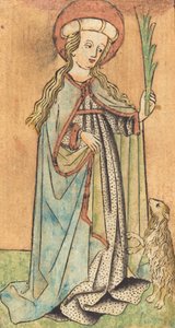 سانت أغنيس ، ج. 1450. بواسطة غير معروف