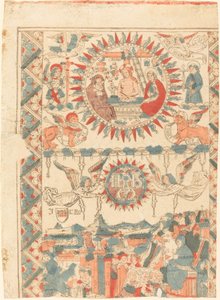 وصول القديس بونافنتورا والوعظ في ليون ، 1480-1490. بواسطة غير معروف